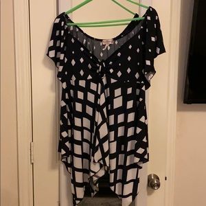 Fun Fash empire waisted shirt